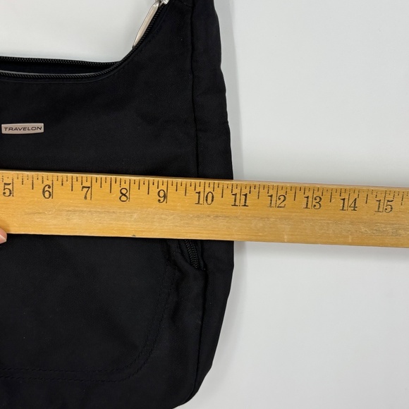 Travelon Womens Travel Crossbody Purse Bag Bag Anti-Theft Zips Adjustable Strap - Picture 7 of 8